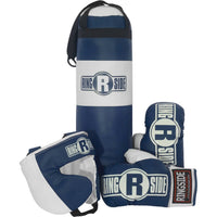 Thumbnail for Kids Boxing Set with Mini Heavy Bag, Gloves and Headgear, Royal Blue