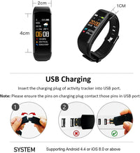 Thumbnail for Fitness Tracker Smart Watch for Women Men and Teens, Waterproof Activity Tracker, Fitness Bracelet with Heart Rate Monitor Pedometer, Activity Tracker Watch with Call and Message Notification