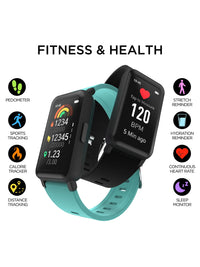 Thumbnail for Active 3 Unisex Adult Smartwatch Fitness Tracker, Tie Dye, Silicone Strap