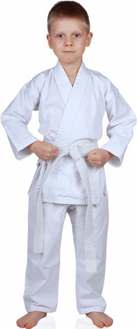 Thumbnail for Karate Gi Martial Arts Elastic Drawstring Karate Uniform for Kids & Adult Lightweight Student Gi with Free Belt