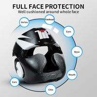 Thumbnail for Boxing Headgear for Men Youth, MMA Training Kickboxing Sparring Martial Art Helmet