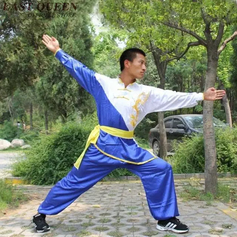 Kung Fu Clothes Chinese Kung Fu Uniform Costume Wushu Clothing Martial Arts Performance Uniform AA2542 YQ