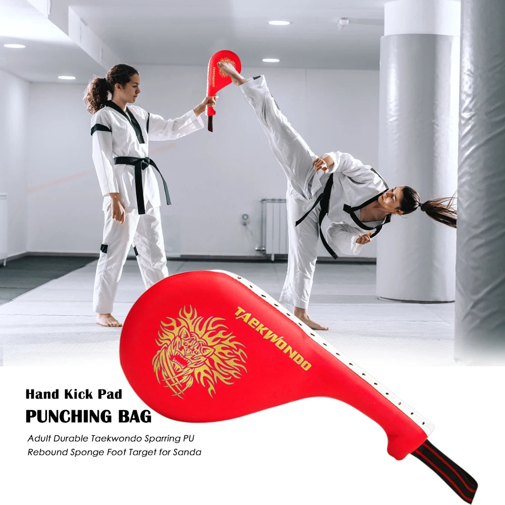 Boxing Training Pads Durable Taekwondo Foot Target Children Martial Arts Muay Thai Boxing Accessories Foot Kickboxing