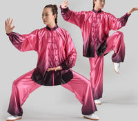 Thumbnail for UNISEX Top Quality Tai Chi Taijiquan Suits Martial Arts Wushu Clothing Kung Fu Clothing Gradient Performance Uniforms