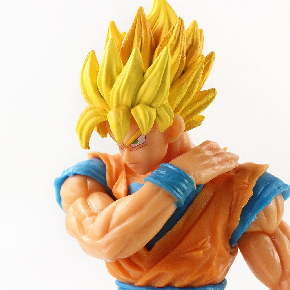 21Cm Anime Dragon Ball Z Super Saiyan Son Goku Figure Model Collection Toys