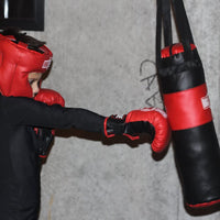 Thumbnail for Kids Boxing Set with Mini Heavy Bag, Gloves and Headgear, Royal Blue