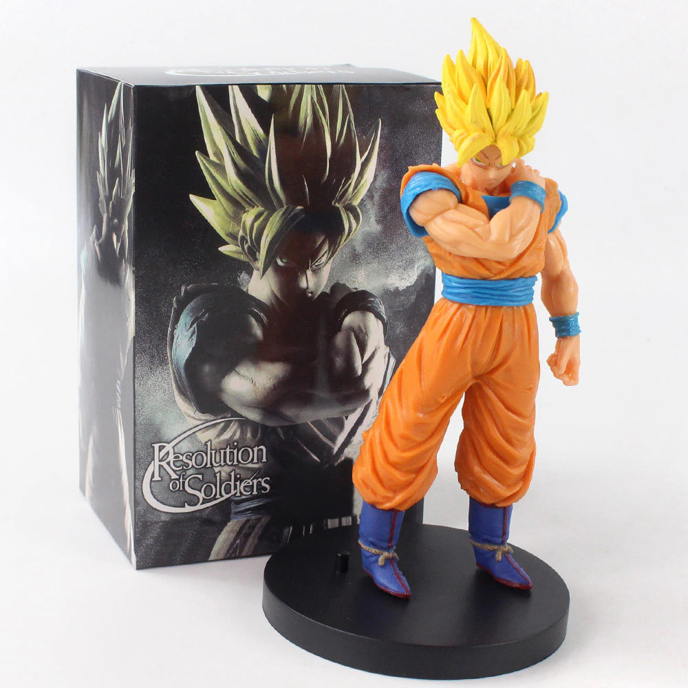 21Cm Anime Dragon Ball Z Super Saiyan Son Goku Figure Model Collection Toys