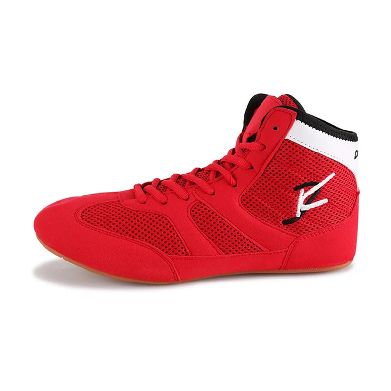 Men Professional Boxing Wrestling Fighting Weightlift Shoes Male Soft Breathable Wearable Training Boxing Fighting Boots