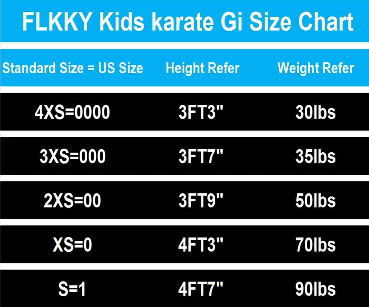 FLKKY Karate Gi for Kids with Belt Lightweight Student Karate Uniform Martial Arts Sports Karate Suits(Size0000-1) (000) White