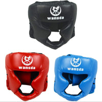 Thumbnail for Boxing Headgear, Essential Professional Synthetic Leather MMA Headgear, UFC Fighting,Judo,Kickboxing Headgear Sparring Helmet