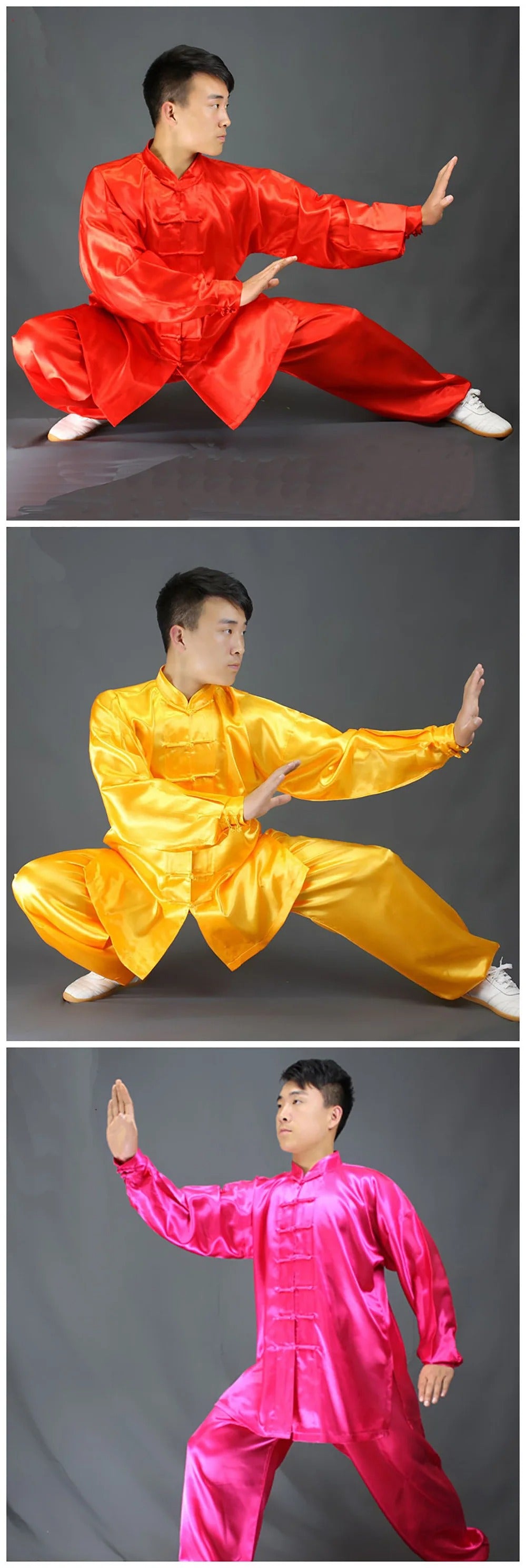 Unisex Tai Chi Martial Arts Performance Stage Costume