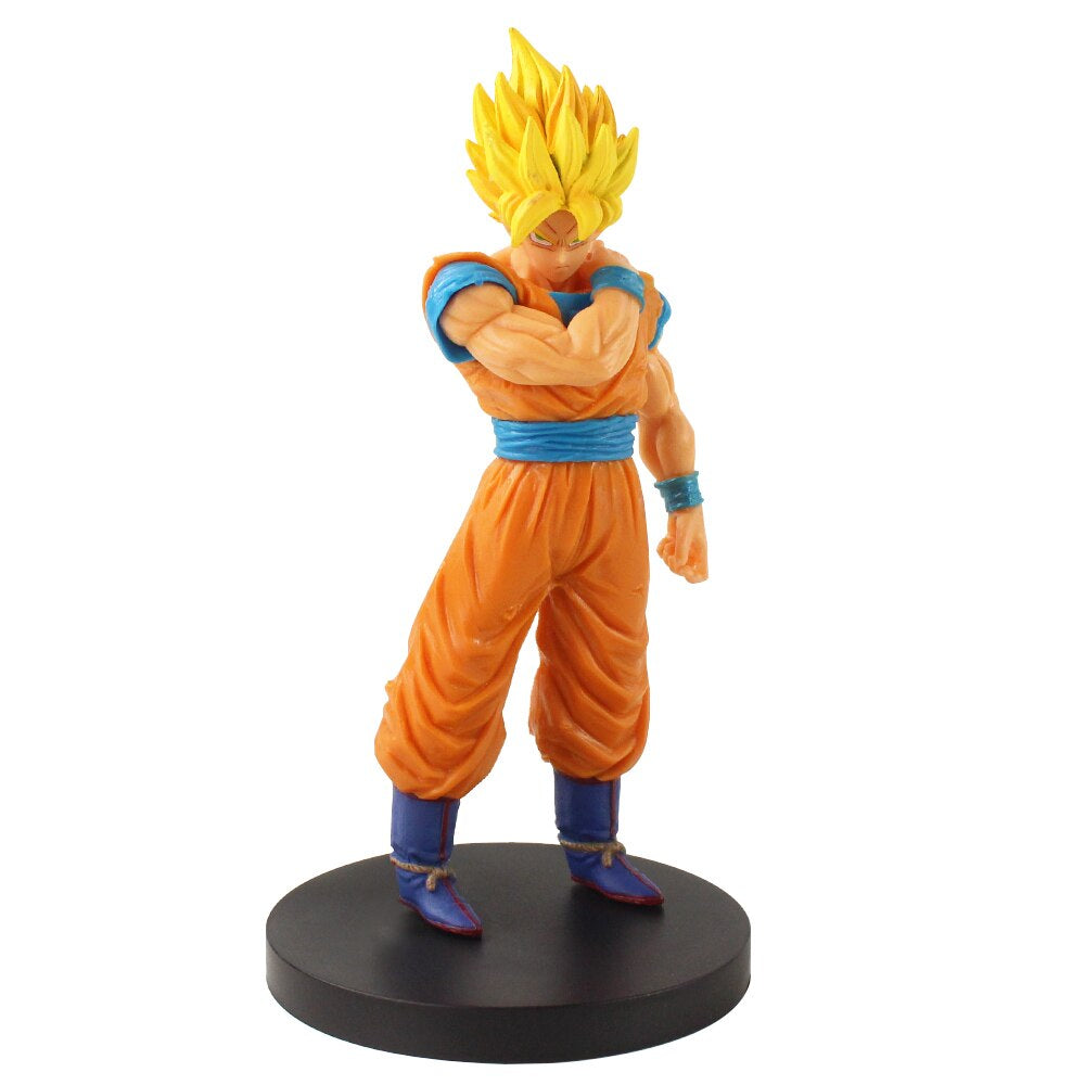 21Cm Anime Dragon Ball Z Super Saiyan Son Goku Figure Model Collection Toys