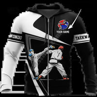 Thumbnail for Newfashion Cosplay Martial Arts Sports Taekwondo Sportswear Tracksuit Harajuku 3Dprint Men/Women Funny Casual Jacket Hoodies A11