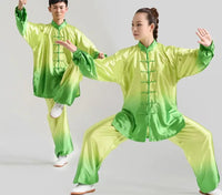 Thumbnail for UNISEX Top Quality Tai Chi Taijiquan Suits Martial Arts Wushu Clothing Kung Fu Clothing Gradient Performance Uniforms