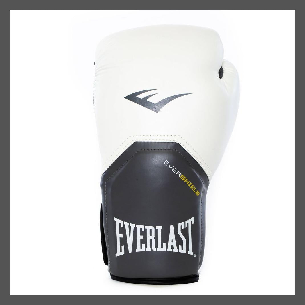 Everlast Boxing Gloves MMA Kickboxing Sparring Training 12Oz Pro Elite, White