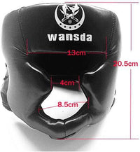 Thumbnail for Boxing Headgear, Essential Professional Synthetic Leather MMA Headgear, UFC Fighting,Judo,Kickboxing Headgear Sparring Helmet