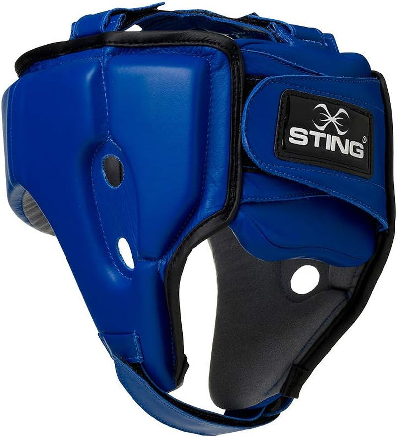 Boxing & MMA Headgear - Small Blue | AIBA Approved Protective Headguard | for Competition or Training in Amateur Boxing, Kickboxing & Sparring | for Adult Men & Women & Kids | Olympic Sponsors