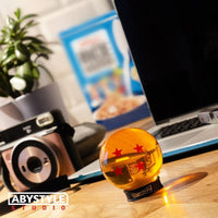 Thumbnail for Studio Officially Licensed Dragon Ball Z 4 Star Collectible Acrylic Resin Crystal Dragon Ball Replica 3'' across DBZ Home Essentials Anime Manga Gifts Collect Them All