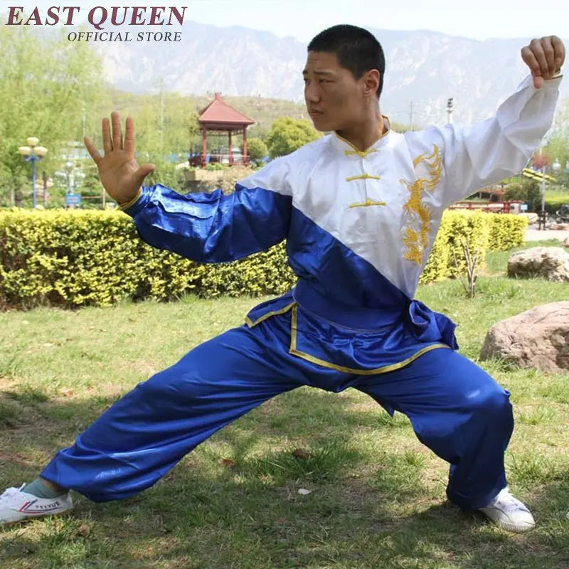 Kung Fu Clothes Chinese Kung Fu Uniform Costume Wushu Clothing Martial Arts Performance Uniform AA2542 YQ