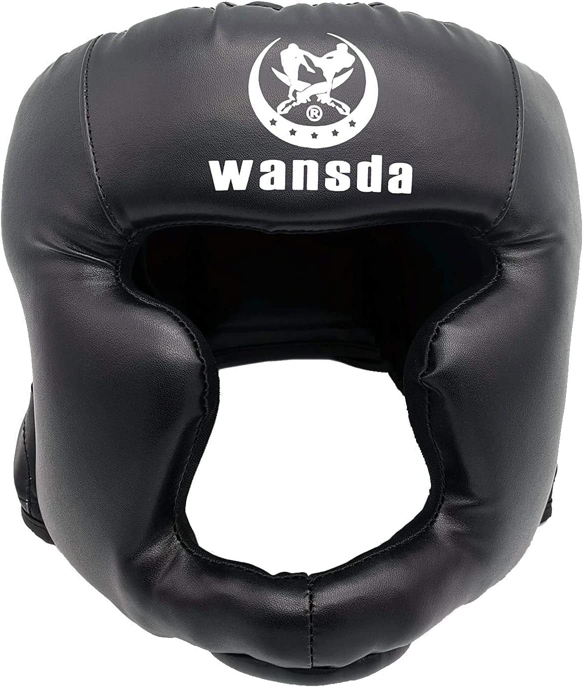 Boxing Headgear, Essential Professional Synthetic Leather MMA Headgear, UFC Fighting,Judo,Kickboxing Headgear Sparring Helmet