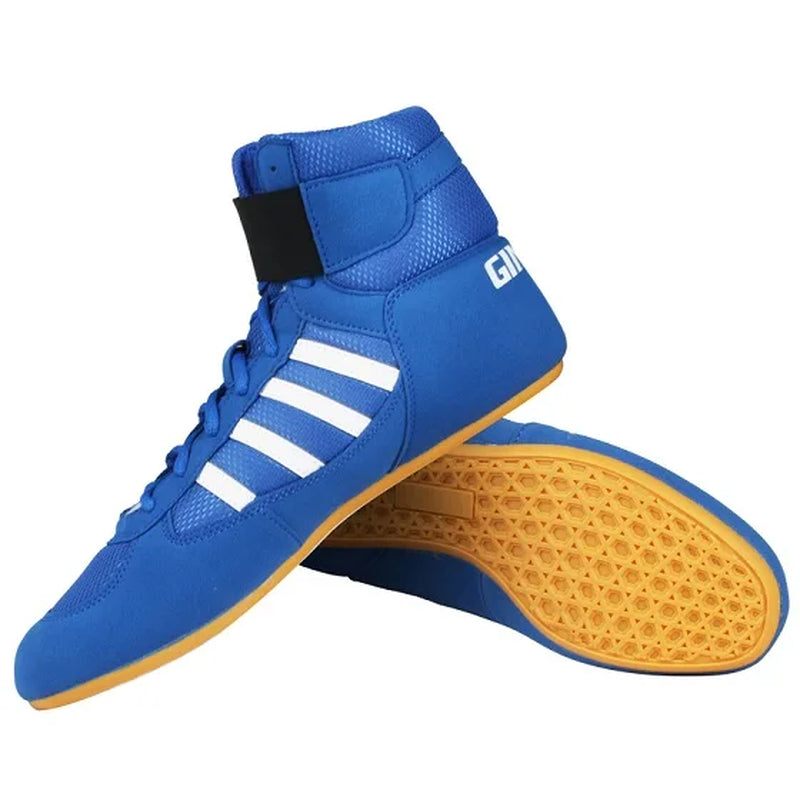 Professional Boxing Wrestling Shoes Rubber Outsole Breathable Combat Shoe Durable Sports Sneakers Scarpe Boxe Uomo Size 36-46