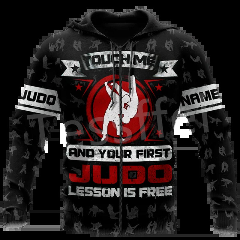 Sports Martial Arts Jujitsu Judo Tracksuit Harajuku 3Dprint Men/Women Unisex Casual Funny Sweatshirts Autumn Hoodies 14