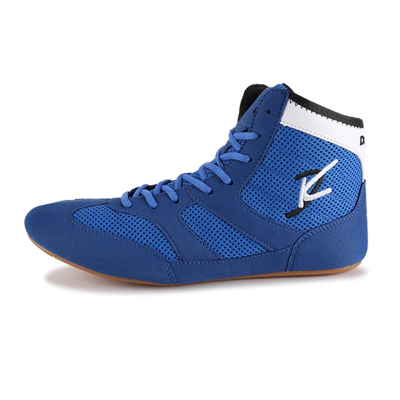 Men Professional Boxing Wrestling Fighting Weightlift Shoes Male Soft Breathable Wearable Training Boxing Fighting Boots