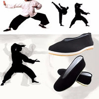 Thumbnail for Men's Traditional Chinese Kung Fu Cotton Cloth Tai-chi Old Beijing Casual Shoes Wing Chun Tai-Chi  Martial Art