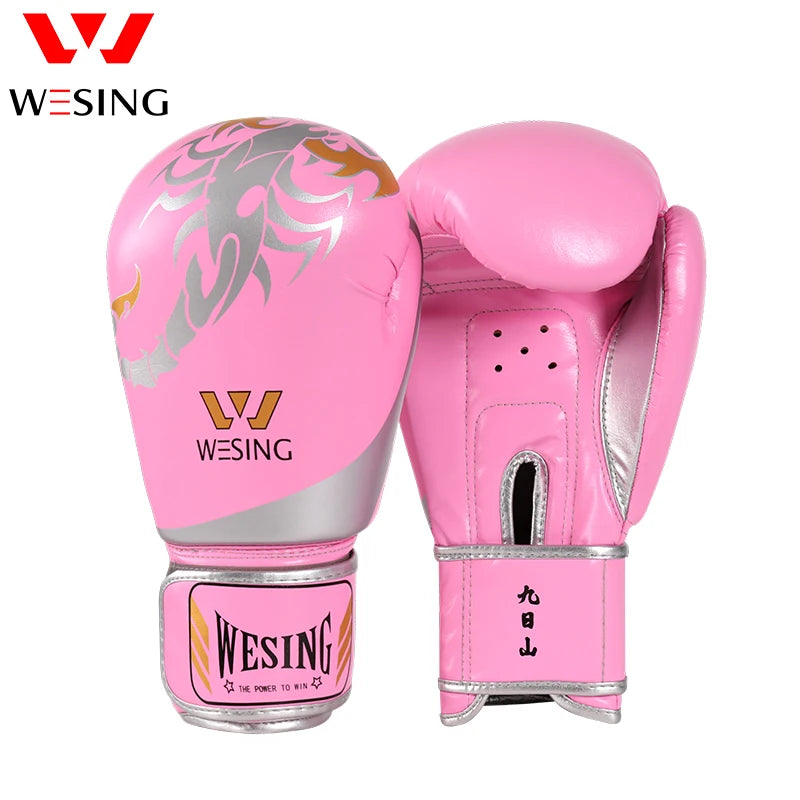 Wesing Gloves Boxing Gloves Pink Boxing Gloves Sanda Muay Thai Gloves