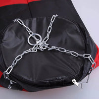 Thumbnail for Punch Sandbag Durable Boxing Heavy Punch Bag With Metal Chain Hook Carabiner Fitness Training Hook Kick Fight Karate Taekwondo