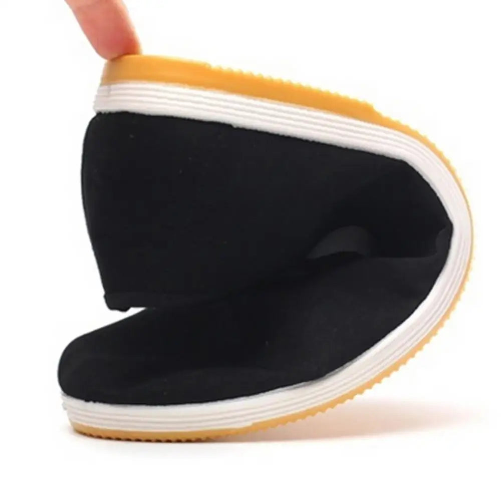 Men's Traditional Chinese Kung Fu Cotton Cloth Tai-chi Old Beijing Casual Shoes Wing Chun Tai-Chi  Martial Art