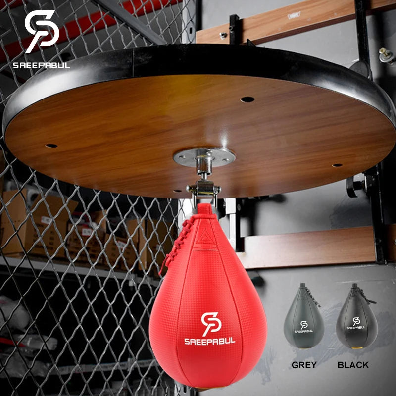 Free Shipping Swivel+Speed Ball Fitness Boxing Pear Speed Ball Set Reflex Boxing MMA Punching Speed Bag Speed Ball Accessory