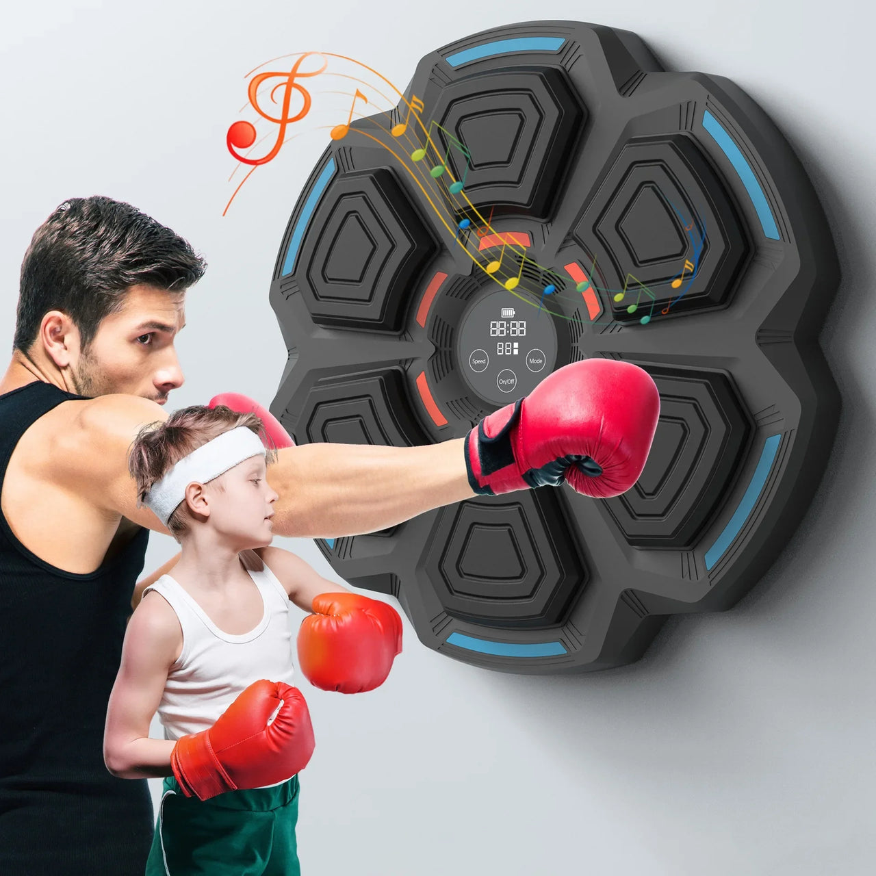 New Music Boxing Machine Boxing Training Punching Equipment Link Smart Boxing Game for Kids Adults Home Exercise Equipment