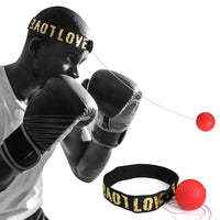 Thumbnail for Boxing Speed Ball Head-mounted PU Punch ball MMA Sanda Training Hand Eye Reaction Home Sandbag Fitness Boxing Equipment