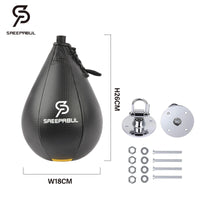 Thumbnail for Free Shipping Swivel+Speed Ball Fitness Boxing Pear Speed Ball Set Reflex Boxing MMA Punching Speed Bag Speed Ball Accessory