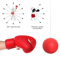 Thumbnail for Boxing Speed Ball Head-mounted PU Punch ball MMA Sanda Training Hand Eye Reaction Home Sandbag Fitness Boxing Equipment