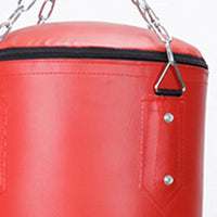 Thumbnail for 60cm Unfilled Heavy Punching Bag Professional Boxing Sandbag with Hanging Accessorie for MMA Muay Thai Kickboxing Taekwondo