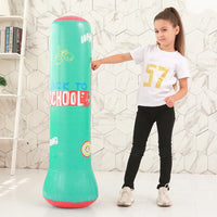 Thumbnail for Children Tumbler Inflatable Punching Bag Gym Fitness Boxing Training Kids Sandbag Home Gym Fitness Boxing Fight Training Toy