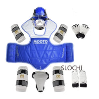 Thumbnail for Taekwondo Protective Gear Combat Actual Combat Equipment Full Set Protective Gear Training Set Thicken Competition Martial Arts