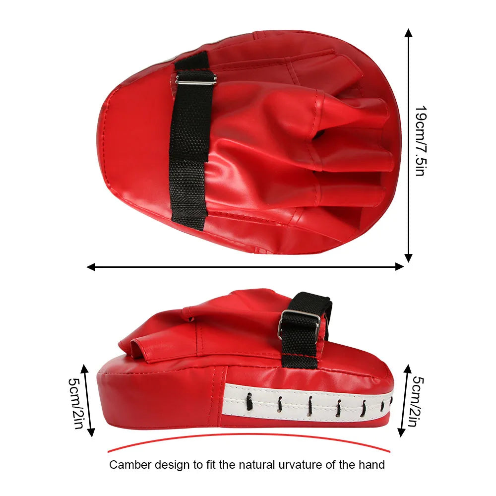 Boxing Hand Target Martial Muay Thai Kick Sanda Training Thick Karate Training Boxing Mittens Focus Punch Pads Boxing Equipment