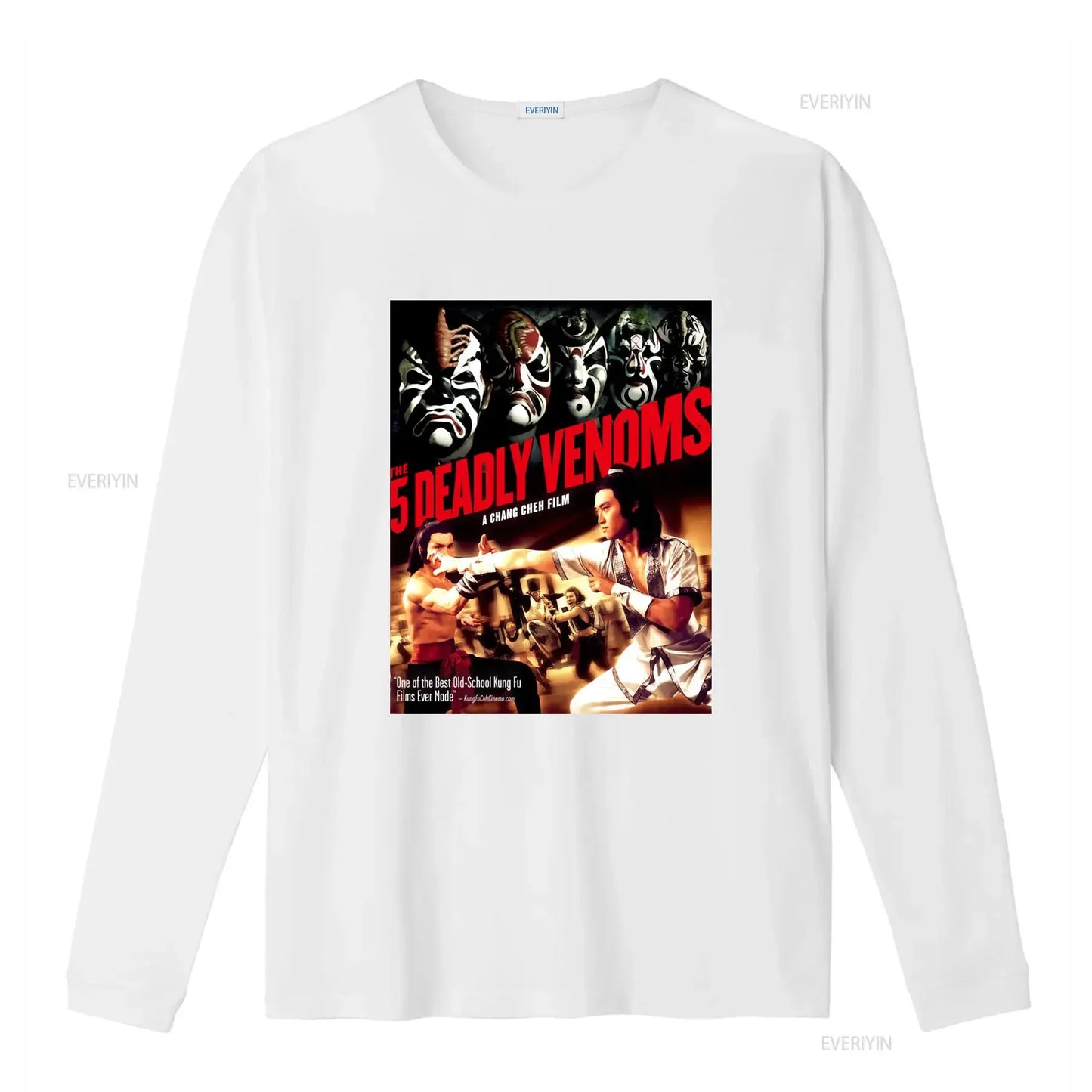 EWERIYIN Five Deadly Venoms Movie Shirt – Men’s Cotton Tee