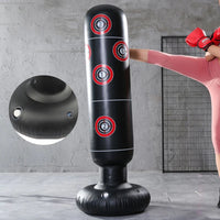 Thumbnail for Inflatable Punching Bag PVC Boxing Bag Adults Kids Tumbler Sandbag Boxing Training Stress Relieving Sandbag