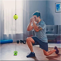 Thumbnail for Height Adjustable Suction Cup Boxing Reflex Speed Ball Hand Eye Reaction Training Punch Fight Ball Fitness Equipment Accessories