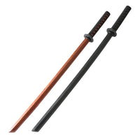 Thumbnail for Aikido Wooden Sword Samurai Sword CATAZER Katana Suburito Bokken Swords Training Sword for Kung Fu Japanese Ninja Knife