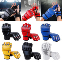 Thumbnail for Kick MMA Boxing Gloves for Men Women PU Karate Muay Thai Guantes De Boxeo Free Fight MMA Sanda Training Adults Kids Equipment