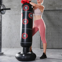 Thumbnail for Inflatable Punching Bag PVC Boxing Bag Adults Kids Tumbler Sandbag Boxing Training Stress Relieving Sandbag