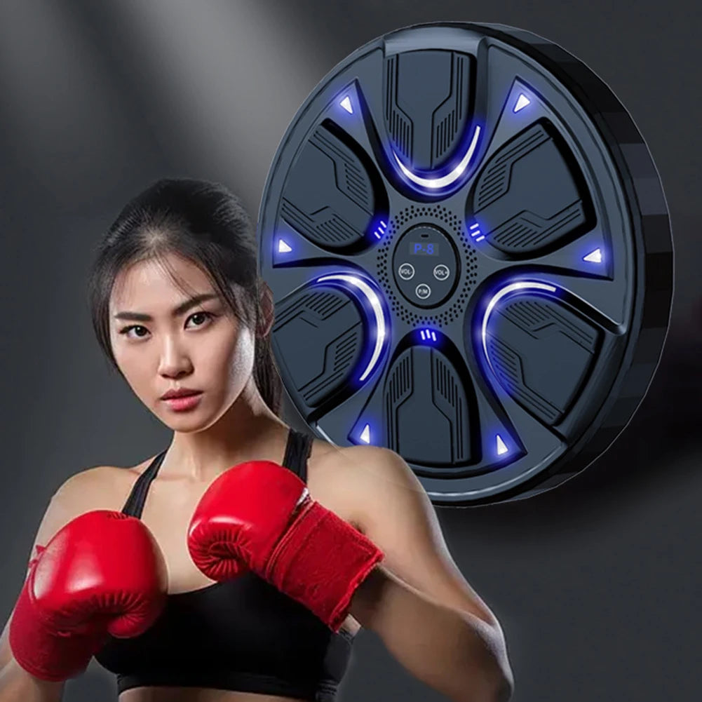 New Smart Music Boxing Trainer  Electronic Boxing Machine Wall Hanging Sandbag Boxing Training Punching Equipment with Boxing