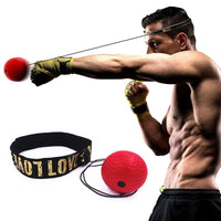 Thumbnail for NEW Boxing Speed Ball Head-mounted PU Punch ball Sanda Training Hand Eye Reaction Home Sandbag Fitness Boxing Equipment