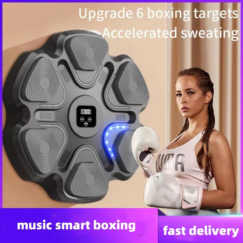 New Music Boxing Machine Boxing Training Punching Equipment Link Smart Boxing Game for Kids Adults Home Exercise Equipment