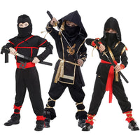 Thumbnail for Ninja Costume Kids Martial Arts Cosplay Halloween Fancy Dress Boy Party Decorations Supplies Dress